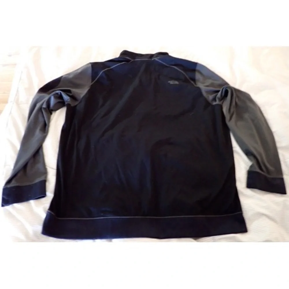 The North‎ Face Track Jacket Mens XXXL Grey Black Excellent Mountain Athletics